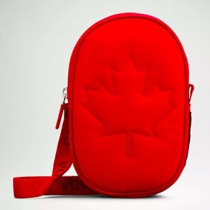 HOSTPICK ❤️ Lulu Team Canada Crimson Future Legacy Crossbody Bag **LIKE NEW**